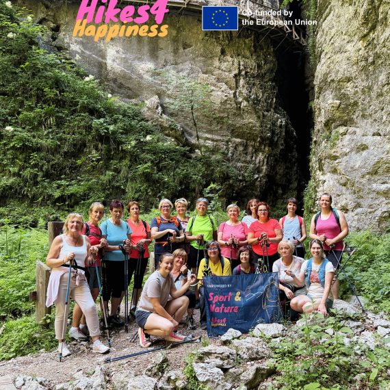 Prvi pohod in delavnica projekta Hikes4Happiness: Pokljuška soteska