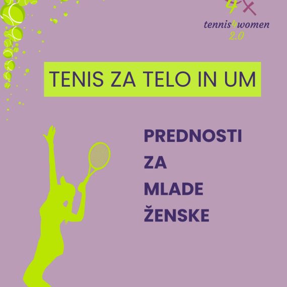Tenis za telo in um – 3 prednosti za mlade ženske