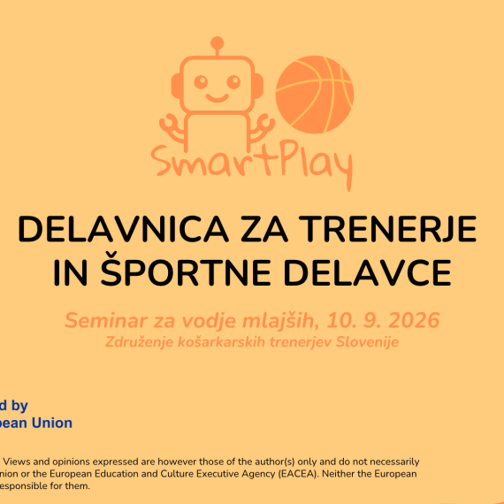 SmartPlay delavnica za trenerje in športne delavce v Sloveniji