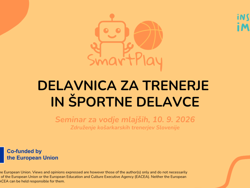 SmartPlay delavnica za trenerje in športne delavce v Sloveniji